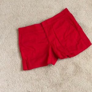Red shorts